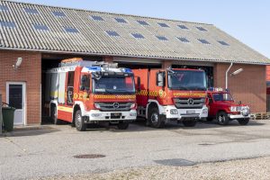 Billede af vognpark Thyborøn Brandstation